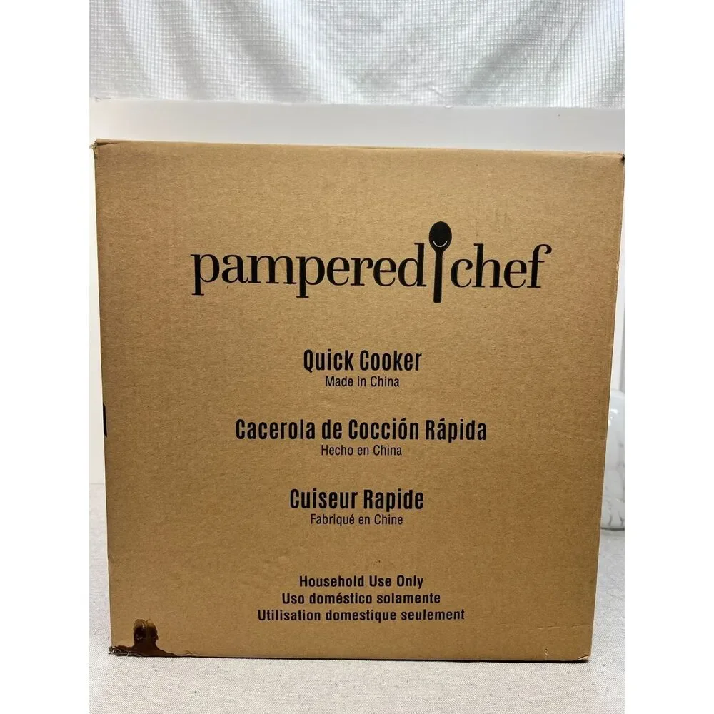 Pampered Chef Quick Cooker #100011 Pressure Cooker NIB